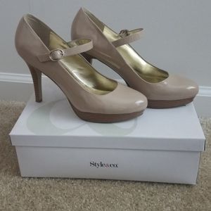 Style & Co nude heels